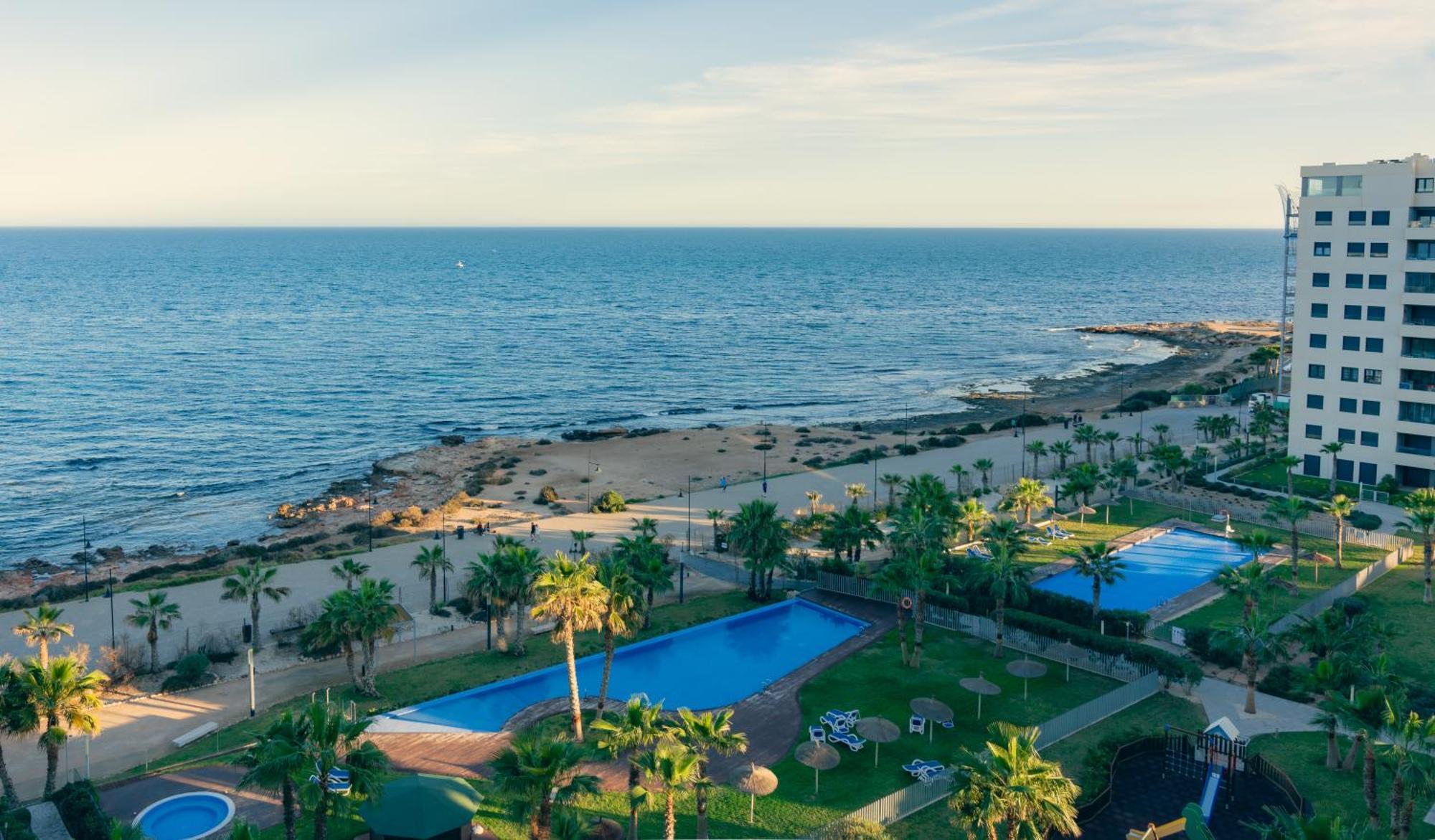 Apartamento Premium Con Jacuzzi Y Vistas Al Mar En Punta Prima, Torrevieja By Rentalole エクステリア 写真