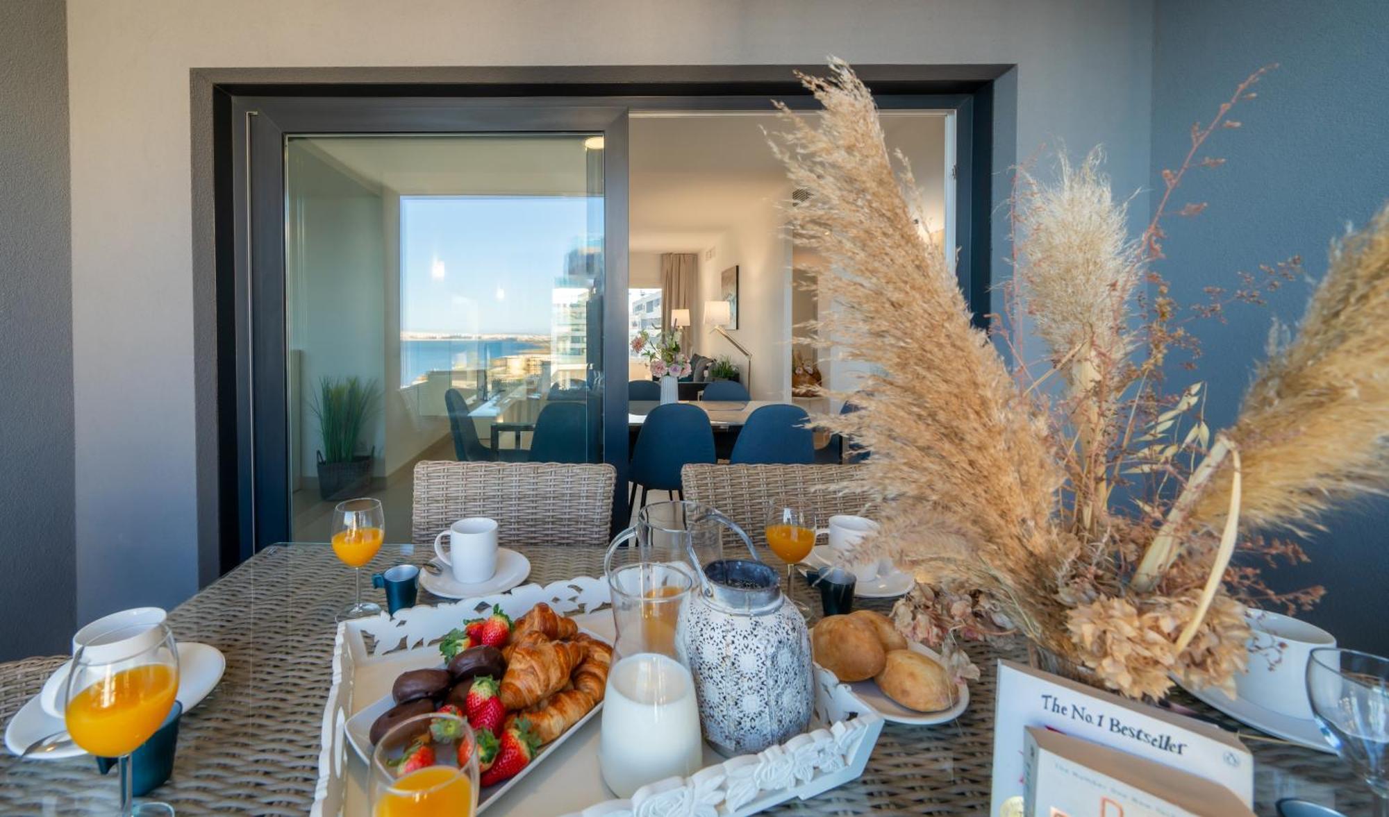 Apartamento Premium Con Jacuzzi Y Vistas Al Mar En Punta Prima, Torrevieja By Rentalole エクステリア 写真