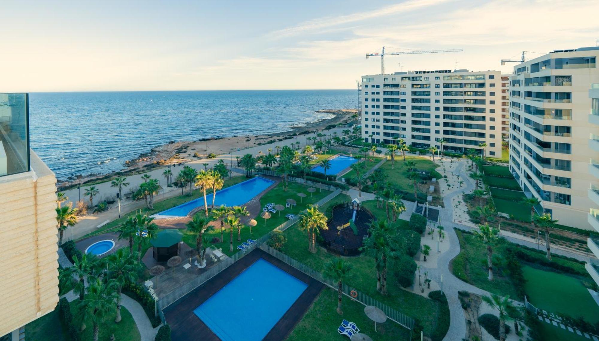 Apartamento Premium Con Jacuzzi Y Vistas Al Mar En Punta Prima, Torrevieja By Rentalole エクステリア 写真