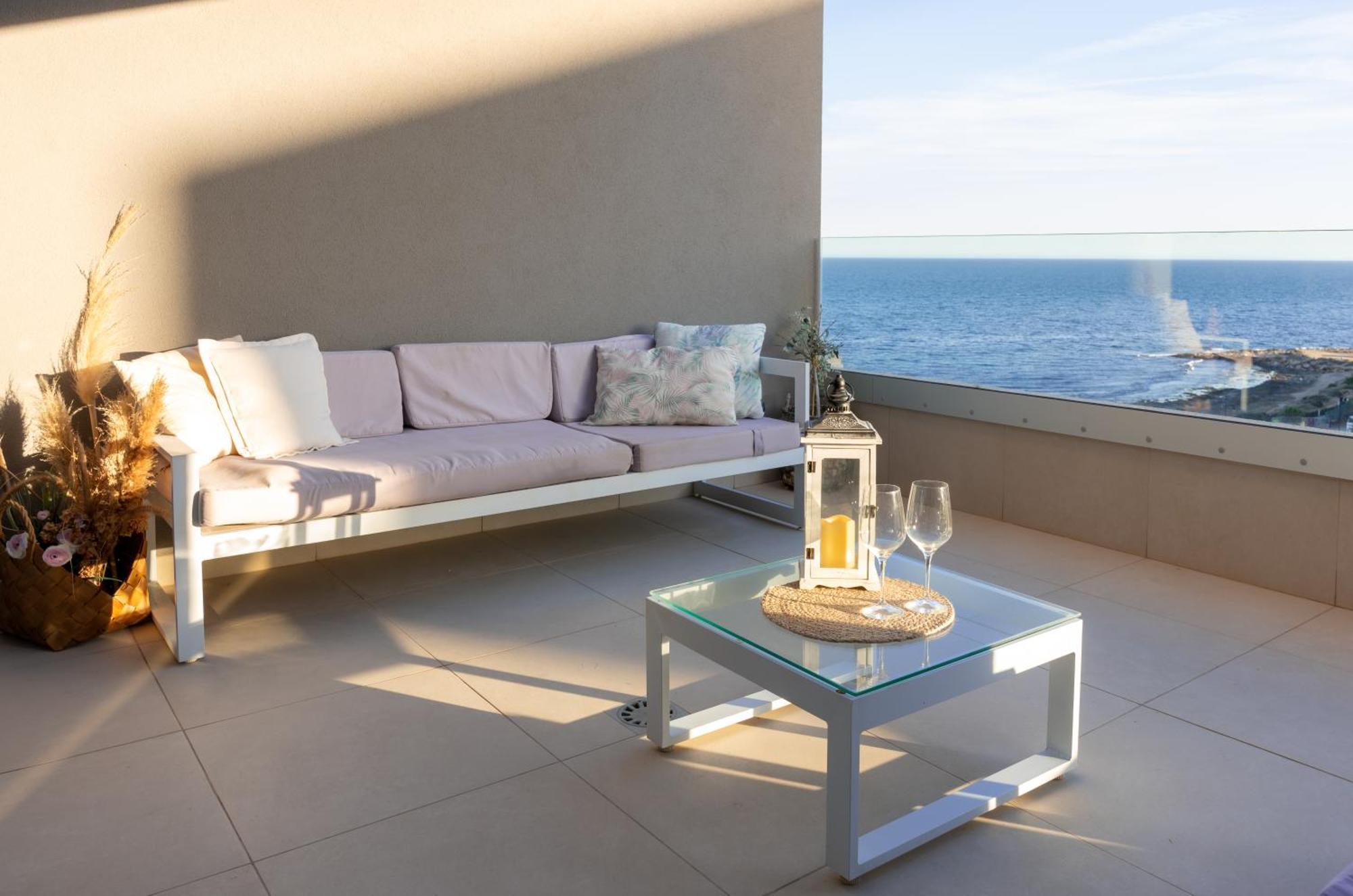 Apartamento Premium Con Jacuzzi Y Vistas Al Mar En Punta Prima, Torrevieja By Rentalole エクステリア 写真