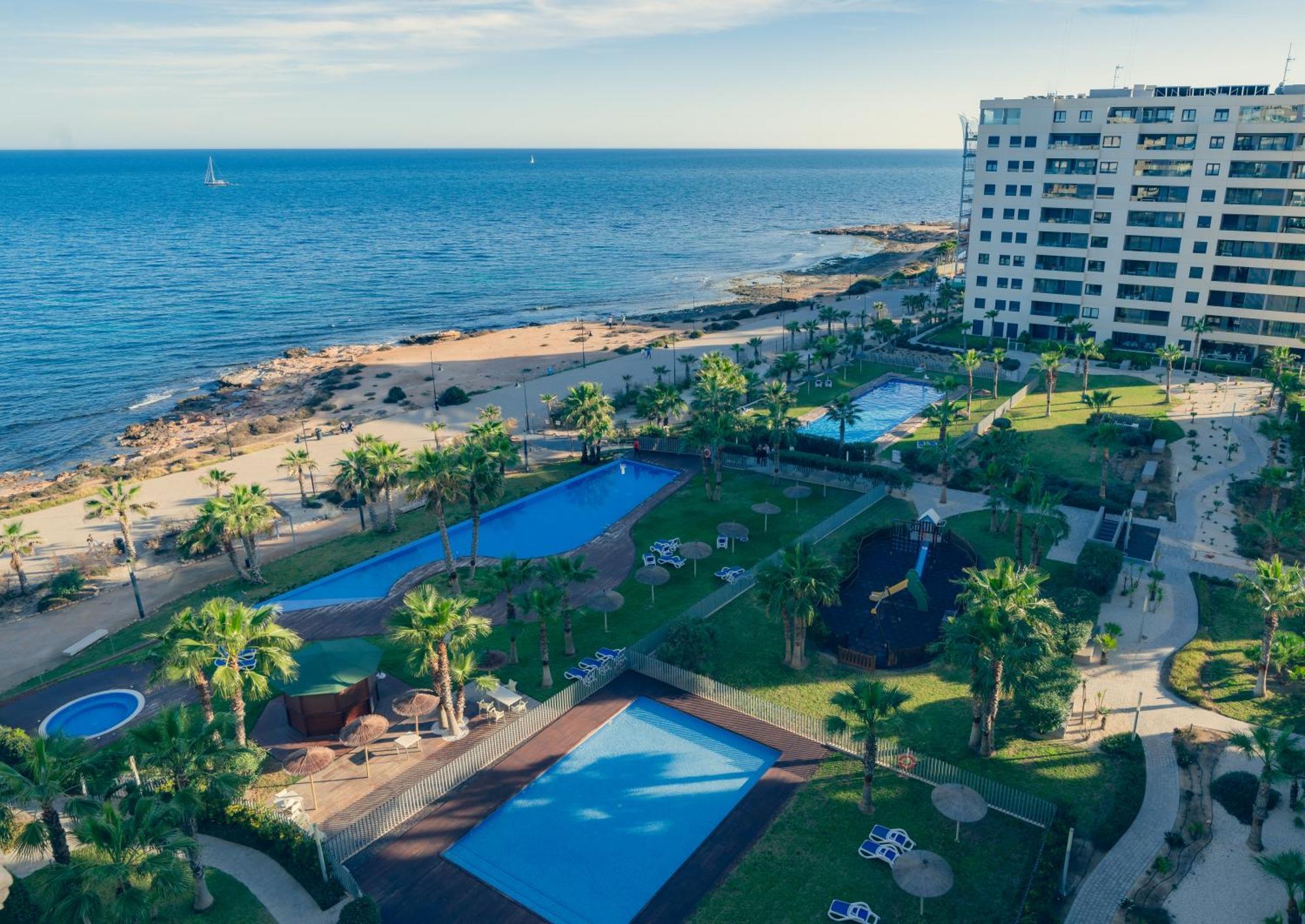 Apartamento Premium Con Jacuzzi Y Vistas Al Mar En Punta Prima, Torrevieja By Rentalole エクステリア 写真